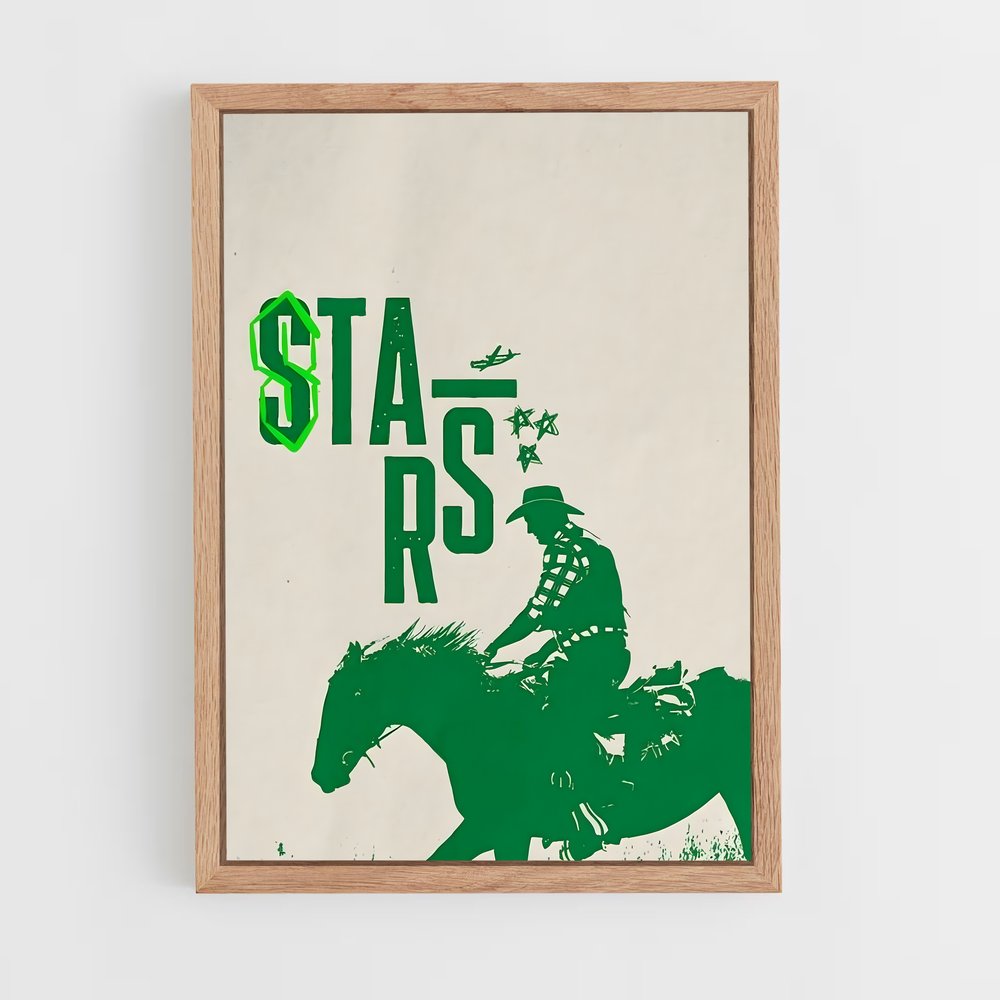 Poster Dallas stars chevaux – affiche Hockey sur glace (vue 4)